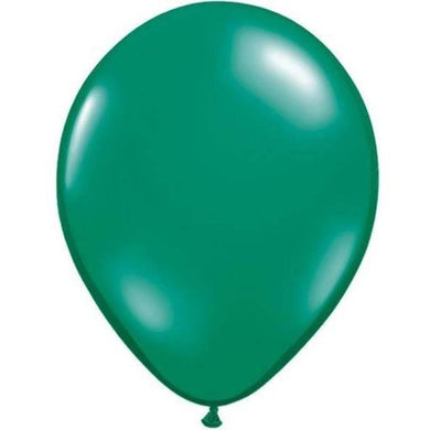 Qualatex Jewel Emerald Green Latex Balloon