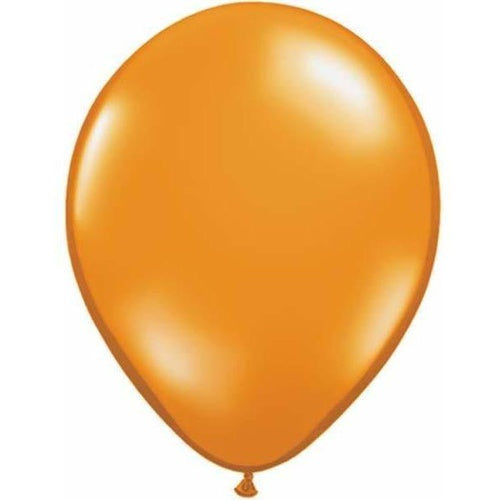 Qualatex Jewel Mandarin Orange Latex Balloon