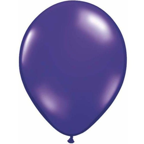 Qualatex Jewel Quartz Purple Latex Balloon