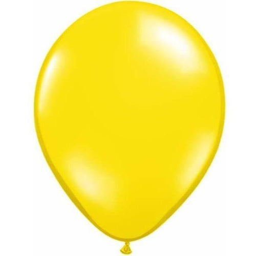 Qualatex Jewel Citrine Yellow Latex Balloon