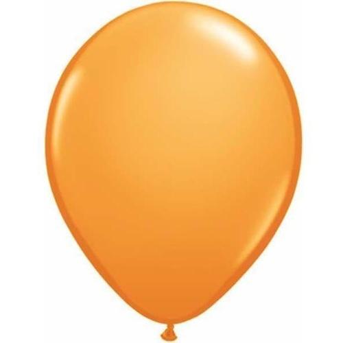 Orange Latex Balloon