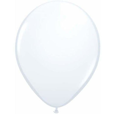 White Latex Balloon