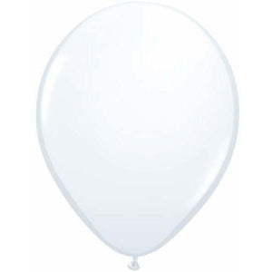 White Latex Balloon