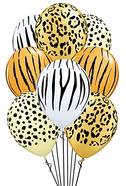 Safari Print Balloon