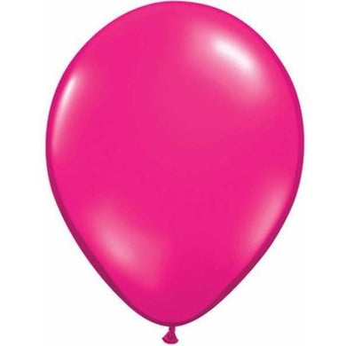 Qualatex Jewel Magenta Latex Balloon