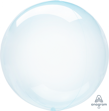 Crystal Clearz 50CM Blue Balloon