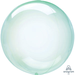 Crystal Clearz 50CM Green Balloon