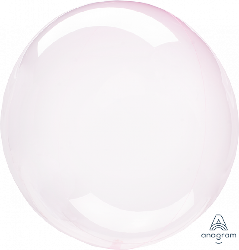 Crystal Clearz 50CM Light Pink Balloon