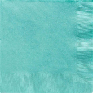 Paper Napkins Aqua