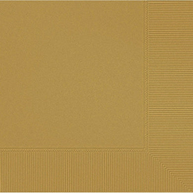 Paper Napkins Gold