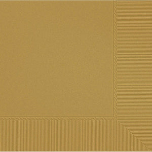 Paper Napkins Gold