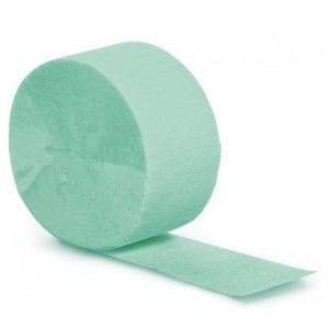 CC Crepe Streamer Fresh Mint