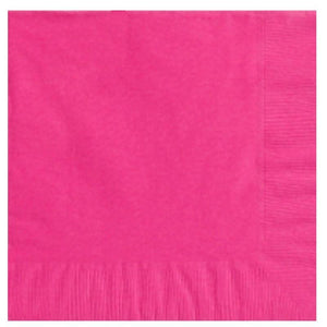 Paper Napkins Bright Pink